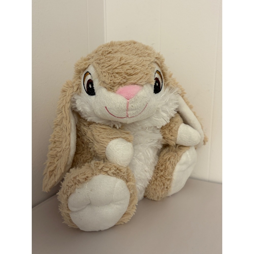 Dan Dee Plush Bunny Kids 10in Tan Excellent Floppy Ear Stuffed Animal Rabbit